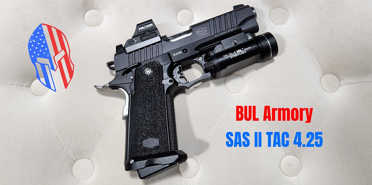 ⚡⚡⚡BUL Armory SAS II Tac 4.25 - 9mm Double Stack 1911⚡⚡⚡ @Styxx2018