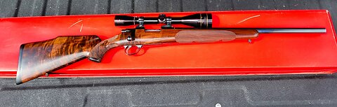 Beautiful rifle built by Al Biesen.