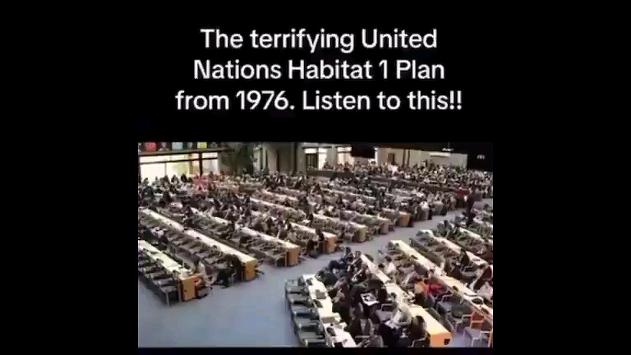 The United Nations Habitat 1 Plan from 1976.