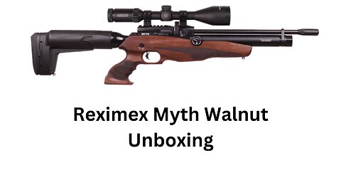 Reximex Myth Walnut 177 Unboxing