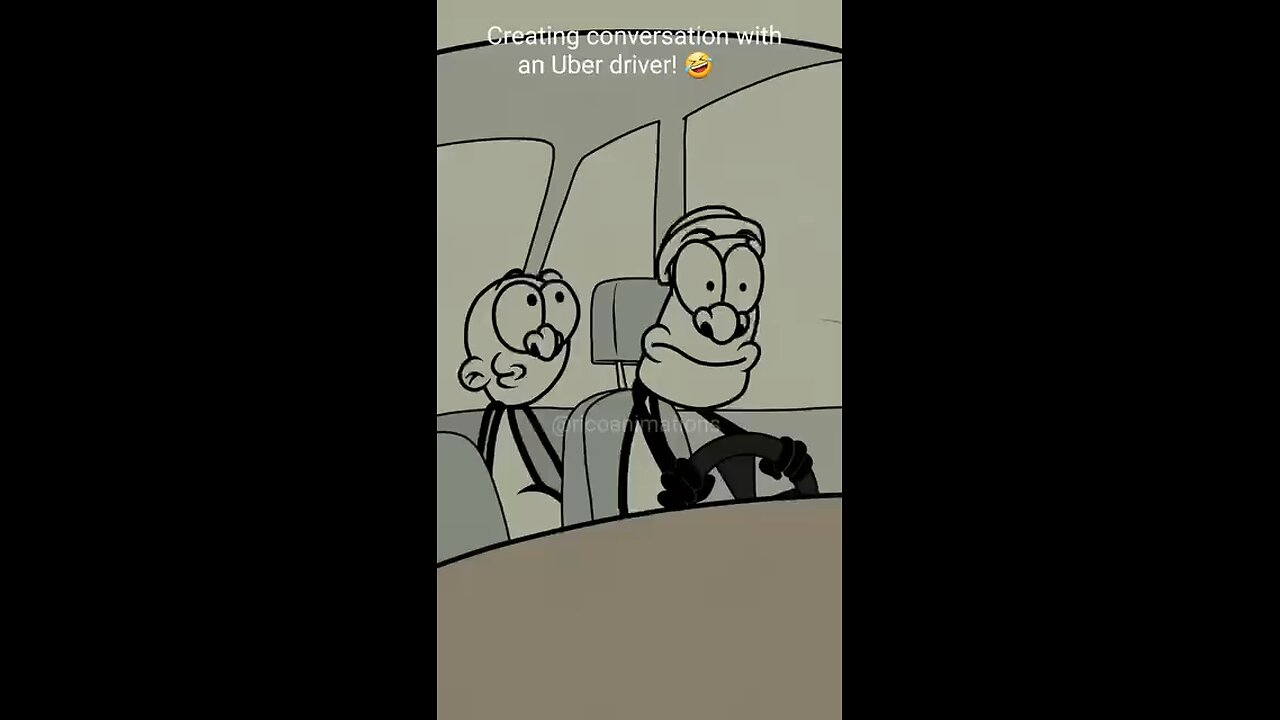 Uber driver be like #memes #animation #funnyvideos #comedy #viral #shortvideos