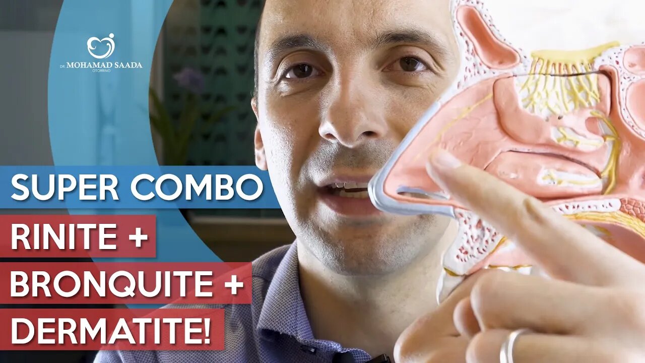 Combinação de Alergias: Rinite + Bronquite + Dermatite. Se Você Tem Esse Combo Saiba Como melhorar