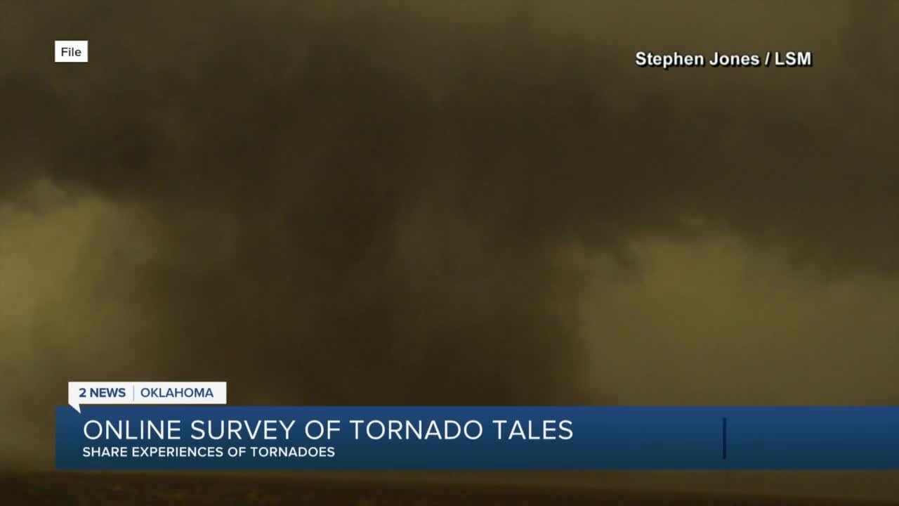 Scientists want to hear Oklahoman's experience with tornadoes