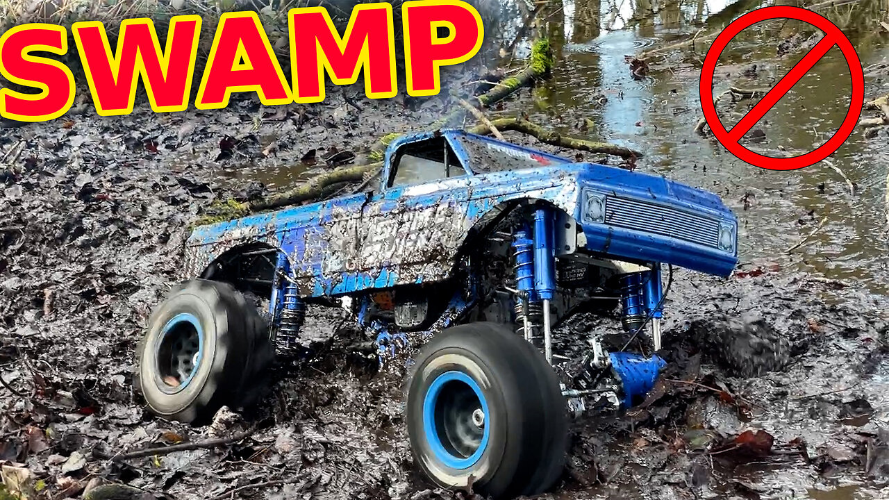 Don't do this to your $5,000 rc MUD TRUCK