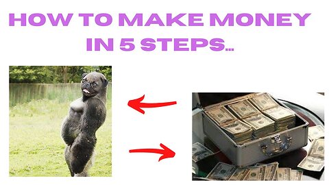 How to Make Money Online In 5 Steps Zero to Hero webinar 3 3 27 2023
