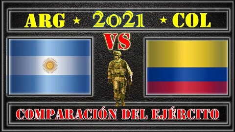 Argentina VS Colombia 🇦🇷 Comparación de poder militar 2021 🇨🇴, Poder militar