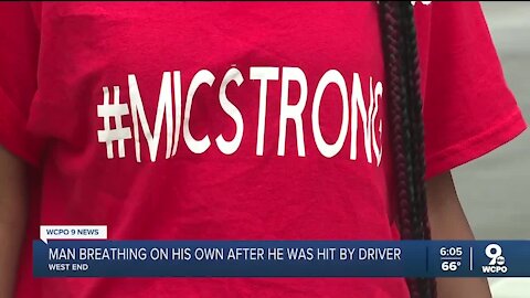 Man breathing on his own after hit-and-run