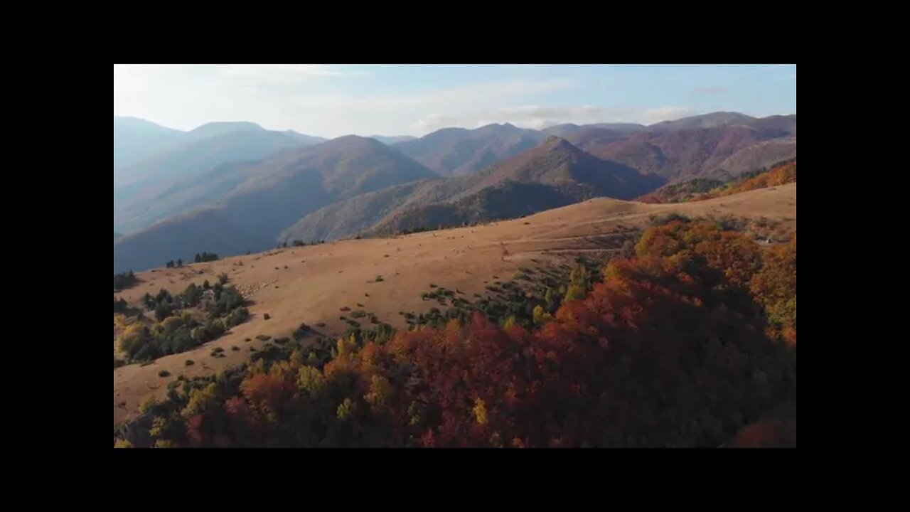 Amazing Drone Footage Autumn in the Stara Planina Mountains 2022