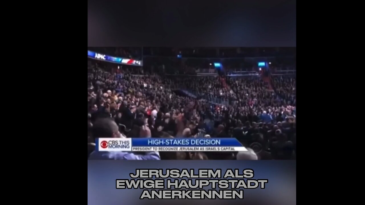 Trump: Jerusalem als Hauptstadt Israels anerkennen