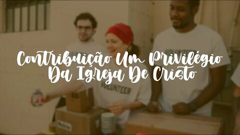 IBAN | Contribuição Um Privilégio Da Igreja De Cristo | Pr Célio