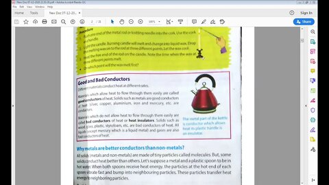 Class 7th Science TRANSMISSION OF HEAT LECTURE 1 21 07 2020