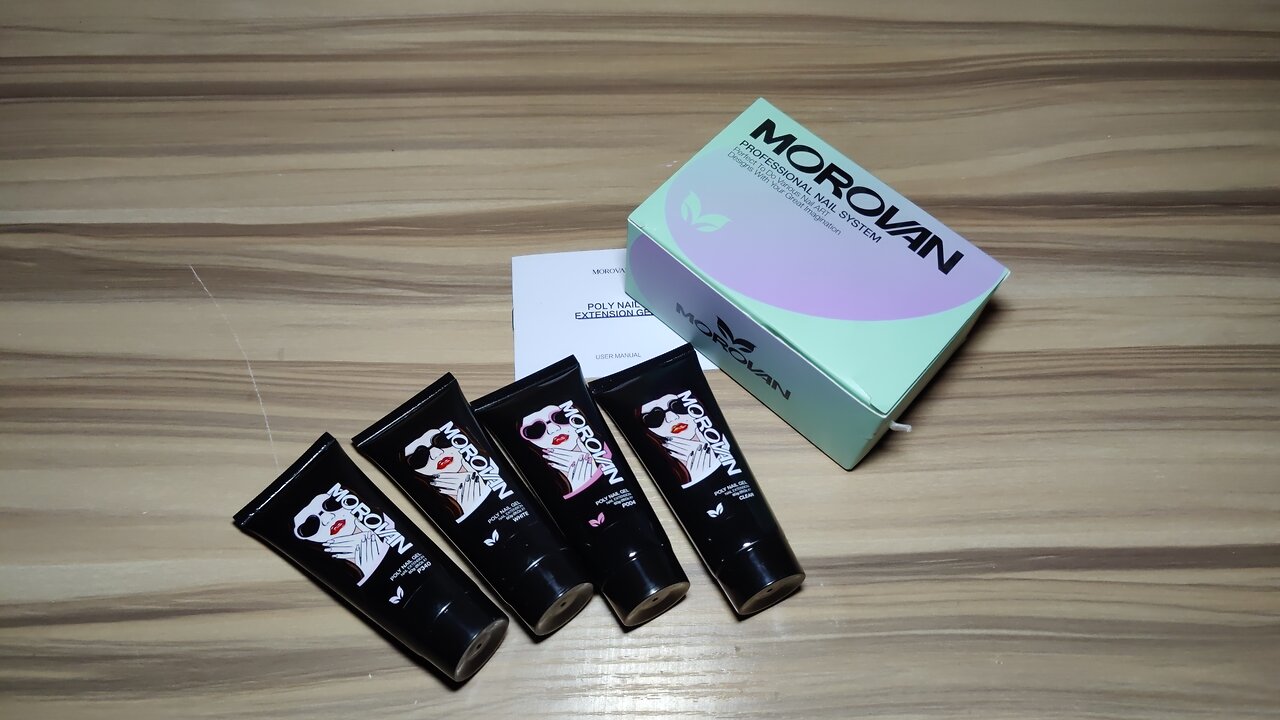 Morovan Poly Gel Only Nail Kit