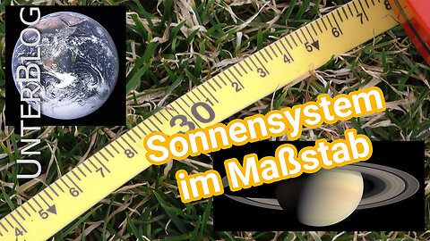 Outdoor Video: Das Sonnensystem im Maßstab 1:17,4 Mrd. in der Gemeinde Seeshaupt