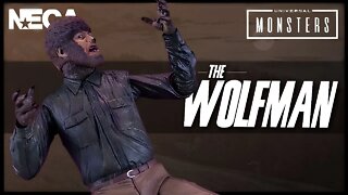 NECA Toys Universal Monsters The Wolfman Figure Coloured Version @The Review Spot