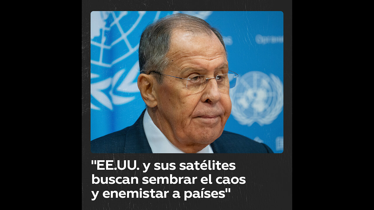 Lavrov: “Los anglosajones llevan a Oriente Medio al borde de una gran guerra”