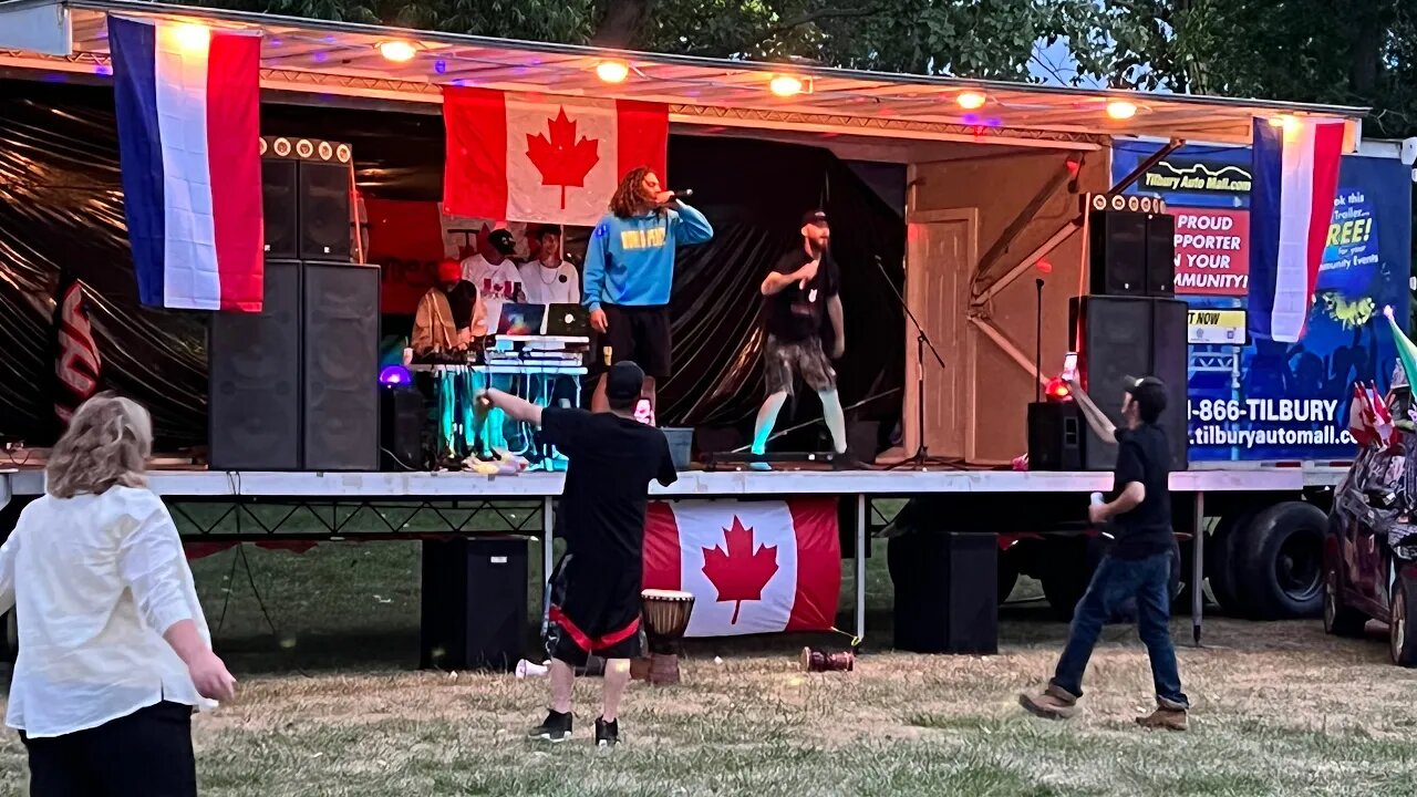 Freedom loving fighters gather at Tilbury Boonies Campground TIMELAPSE VIDEO