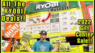Home Depot RYOBI Deals From Gift Center Event!
