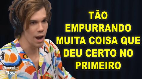 BBB 21 TÁ FORÇADO? POLADO COMENTA SOBRE BIG BROTHER | MOMENTOS FLOW