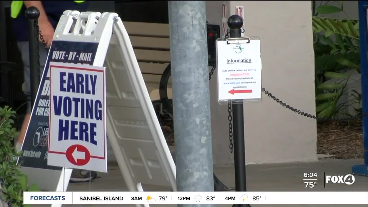Early voting begins Monday for most SWFL counties