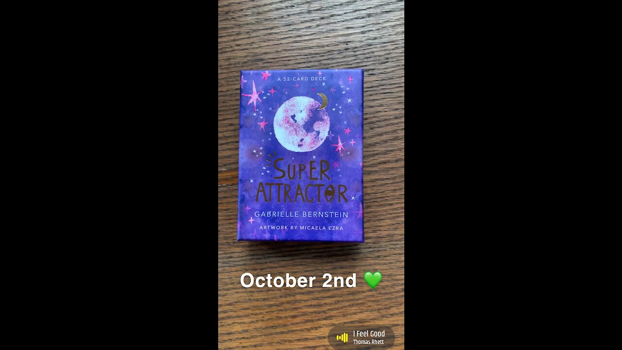 October 2nd oracle card