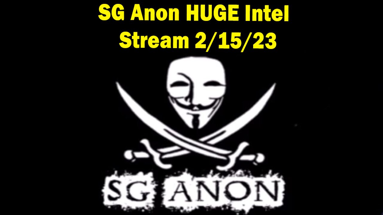 SG Anon HUGE Intel Stream 2/15/23: SG Anon > Jason Q.