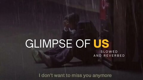 Glimpse of us - Joji //slowed +reverbed+ Rain to perfection