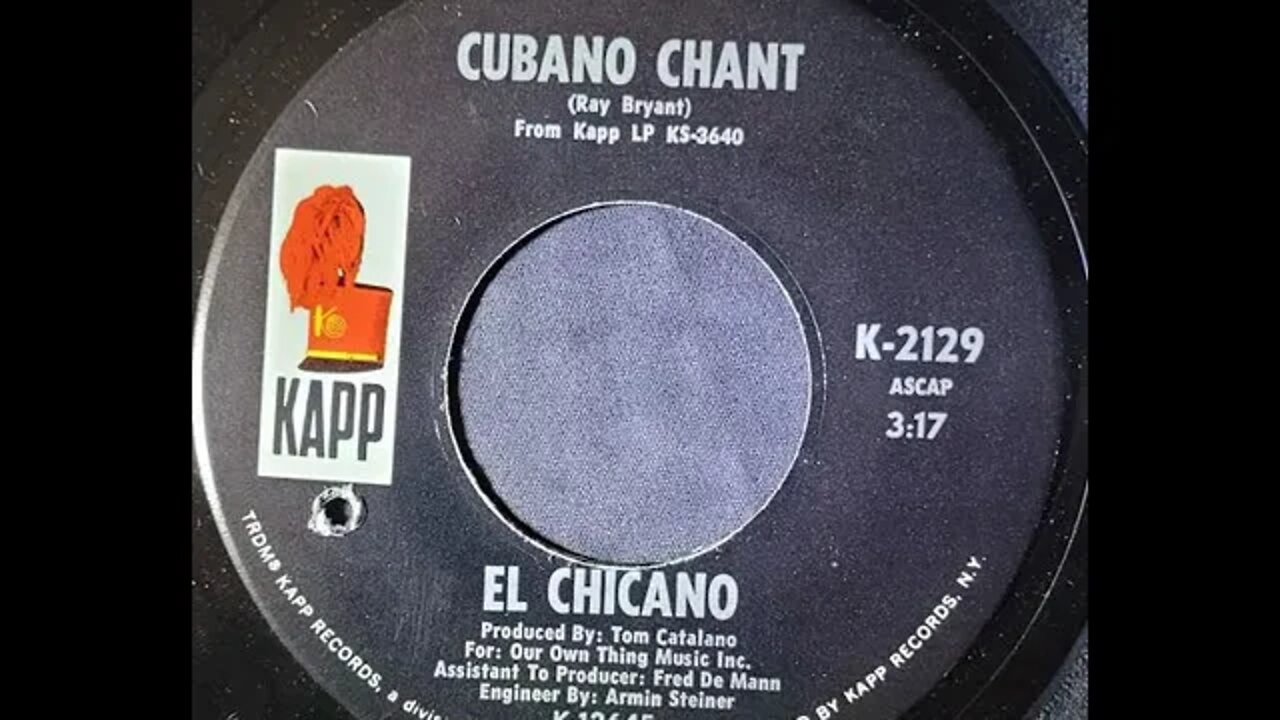 El Chicano – Cubano Chant