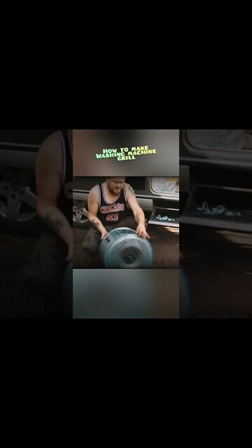 DIY - Recycled Washing Machine Barbeque Grill🔥