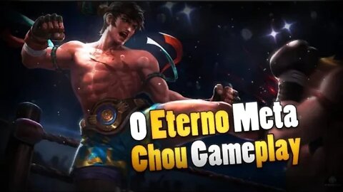 ESSE BONECO NUNCA SAI DO META MAS EU NÃO CONSIGO JOGAR • CHOU GAMEPLAY | Mobile Legends