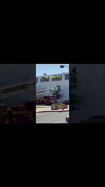 Las Vegas fire rescue ladder truck