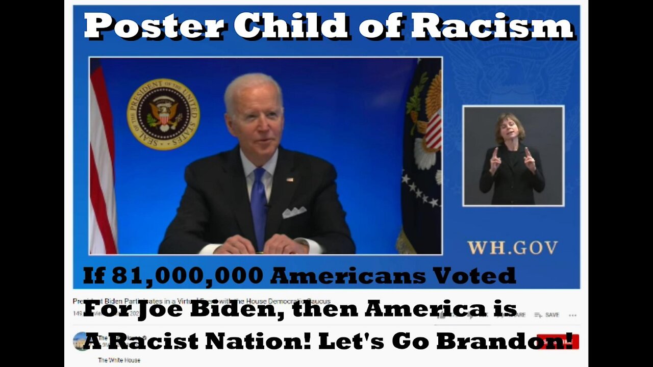 Who was LGB Let's Go Brandon, Put You Back in Chains Biden Calling a N*gger?