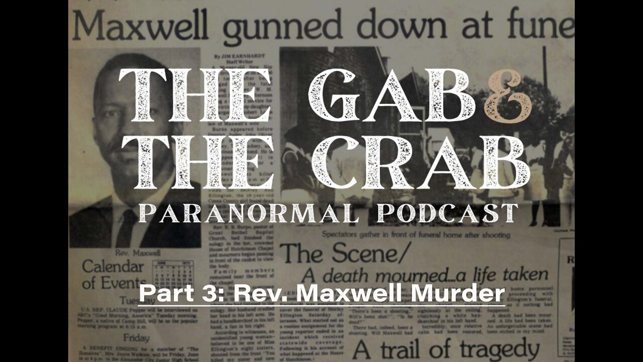 Hoodoo Magic Part 3:The Reverend Maxwell Murder And Mail Order Hoodoo Charms