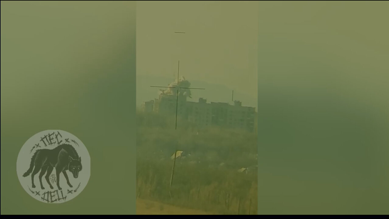 Russian Krasnopol guided artillery shell hits Ukrainian AN / TPQ counter-battery radar