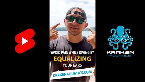 Avoid pain while diving by equalizing your ears #shorts