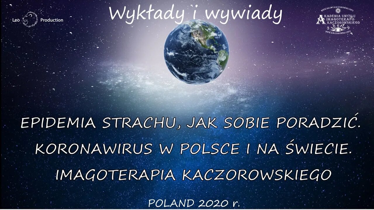 KORONA WIRUS W POLSCE I NA ŚWIECIE - EPIDEMIA STRACHU, LĘKU.JAK SOBIE PORADZIĆ /2020 © TV LEO-STUDIO