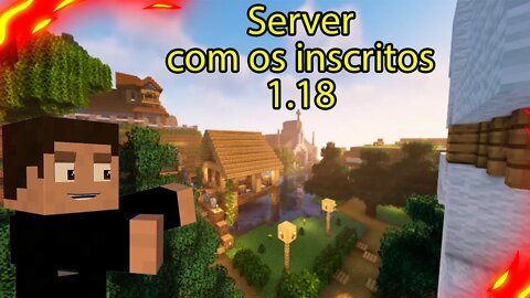 Minecraft SURVIVAL COM OS Inscritos SERVER #8 CONSTRUINDO CIDADE