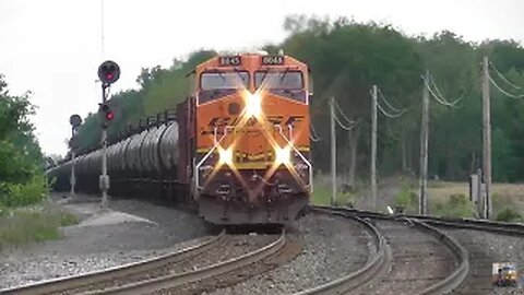 CSX Trains from Greenwich, Ohio May 18, 2024 Part 2