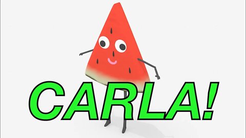 Happy Birthday CARLA! - WATERMELON Birthday Song