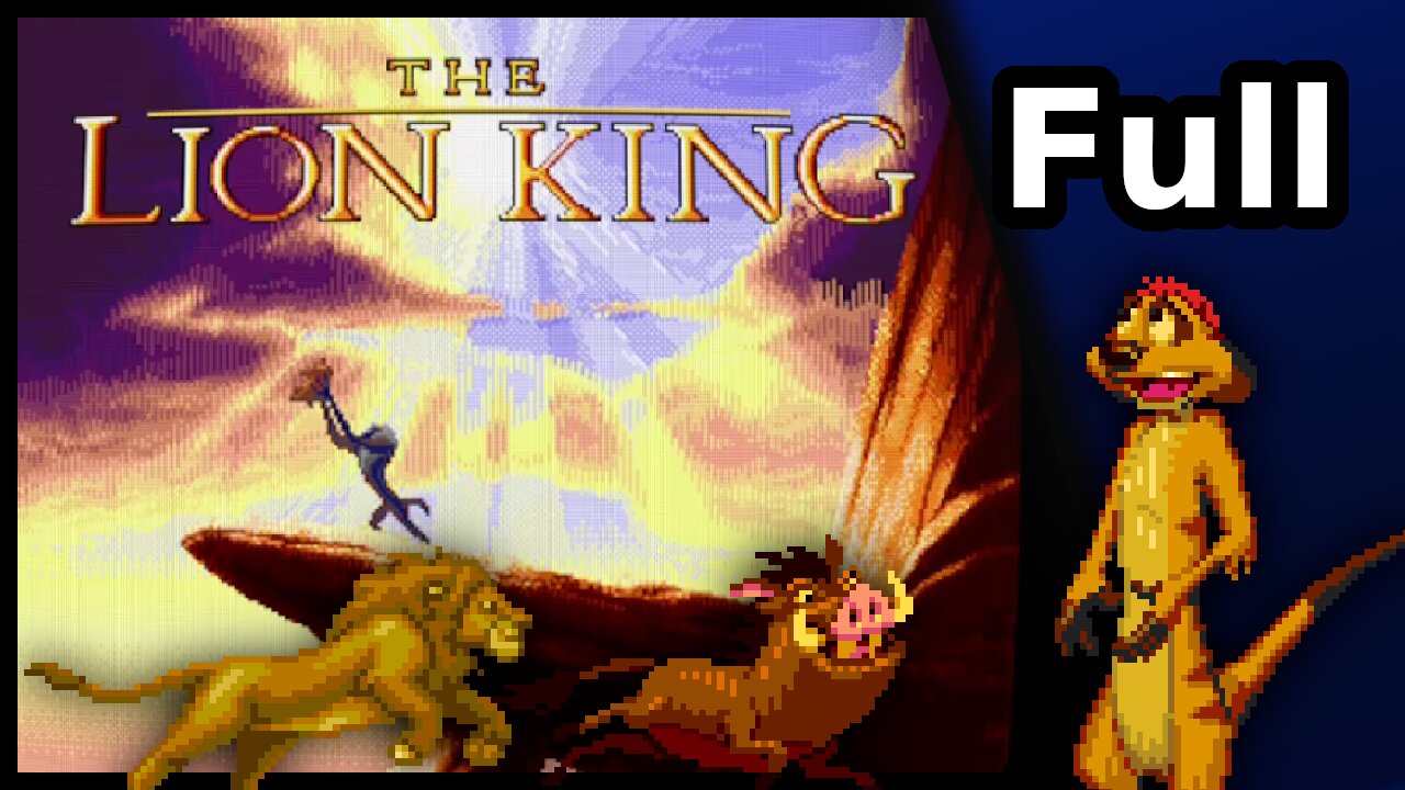 Lion King [full] Megadrive Recolored