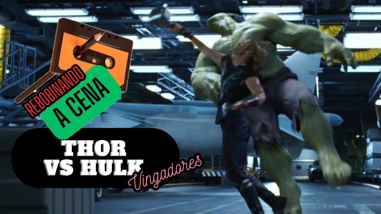 REWINDING THE SCENE - THOR VS HULK Avengers (2012)