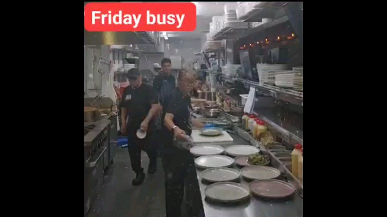 Friday busy make food