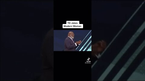 T.D. Jakes Speaks To MW… “We Are Raising Up Women To Be Men” #tiktok