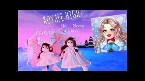 Doing a challenge in royale high with my sis! | Abi Voicu