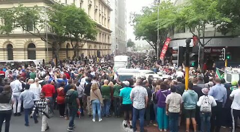 South Africa - Cape Town - Springbok Trophy Tour (Video) (97L)