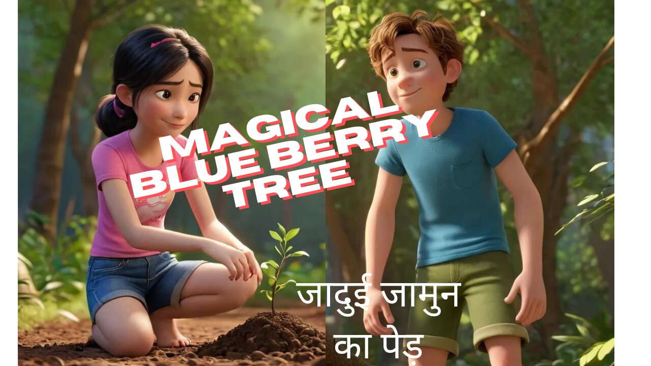 magical blue berry tree