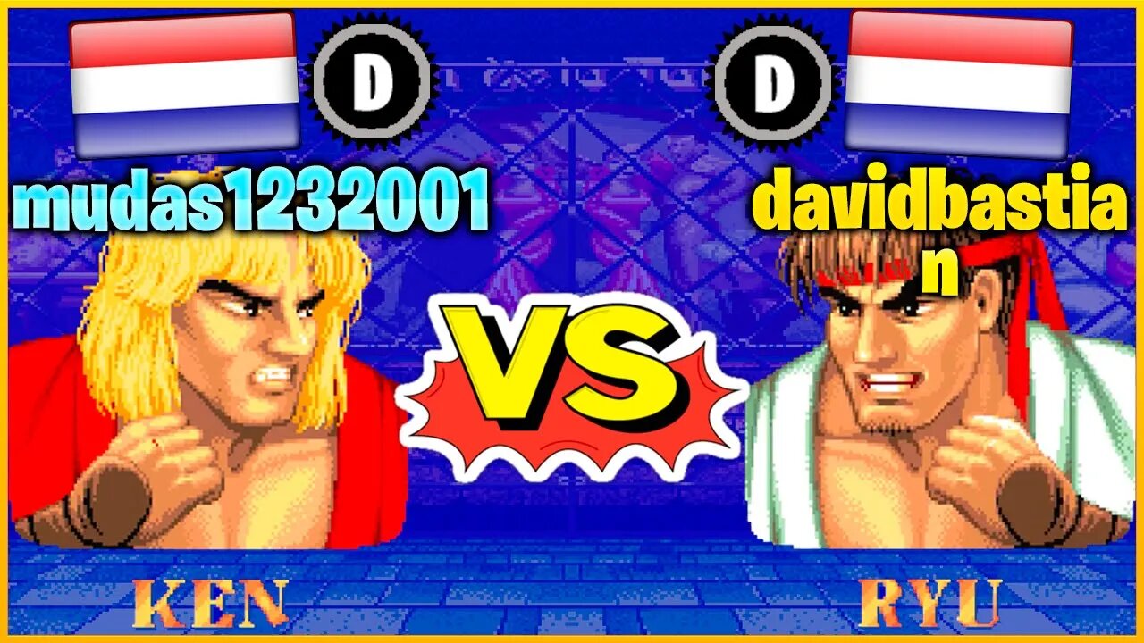 Street Fighter II': Champion Edition (mudas1232001 Vs. davidbastian) [Netherlands Vs. Netherlands]