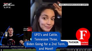 UFO's and Cattle, Tennessee Three, Biden Going for a 2nd Term, and More!!