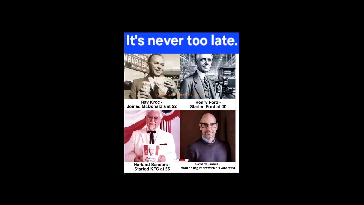 Never Too Late 😁