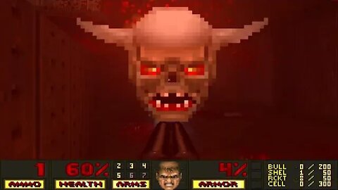 Doom 2 Bloody Vanilla Master Levels Level 69 UV Max in 10:54 (Commentary)