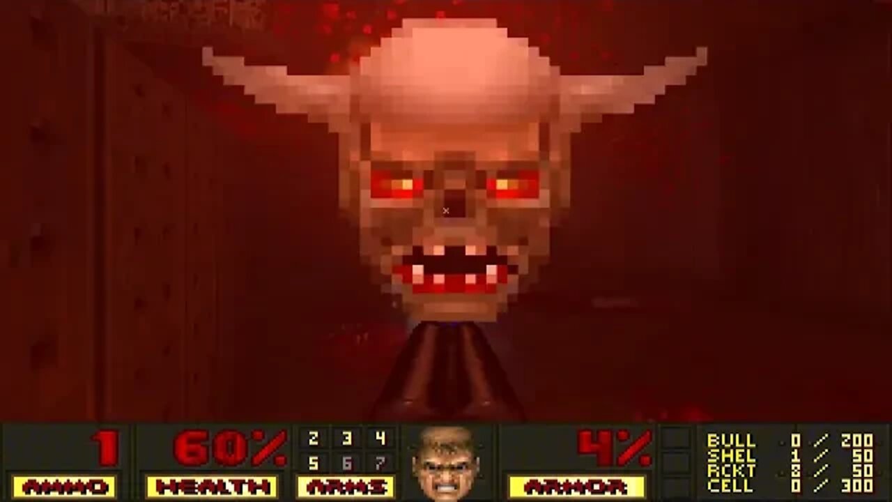 Doom 2 Bloody Vanilla Master Levels Level 69 UV Max in 10:54 (Commentary)